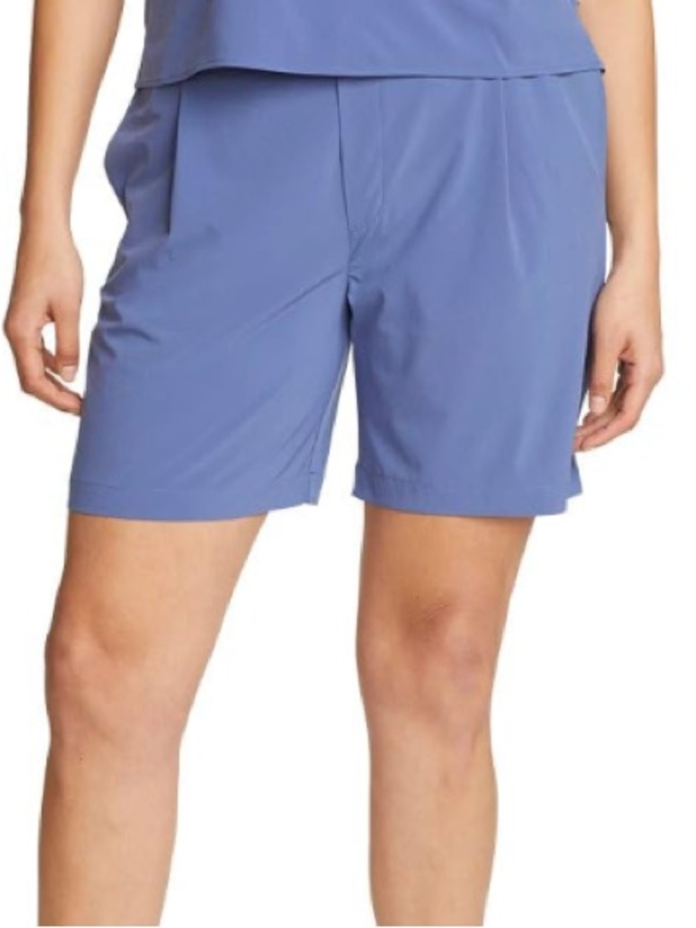 Eddie Bauer Women’s Departure 7 in Shorts, Bluebird. Size XXL, NWT